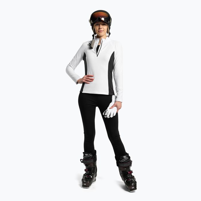 Γυναικείο φούτερ για σκι 4F λευκό H4Z22-BIDP011 2
