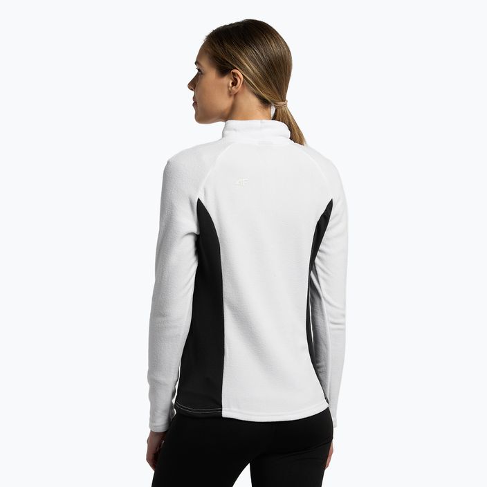 Γυναικείο φούτερ για σκι 4F λευκό H4Z22-BIDP011 4
