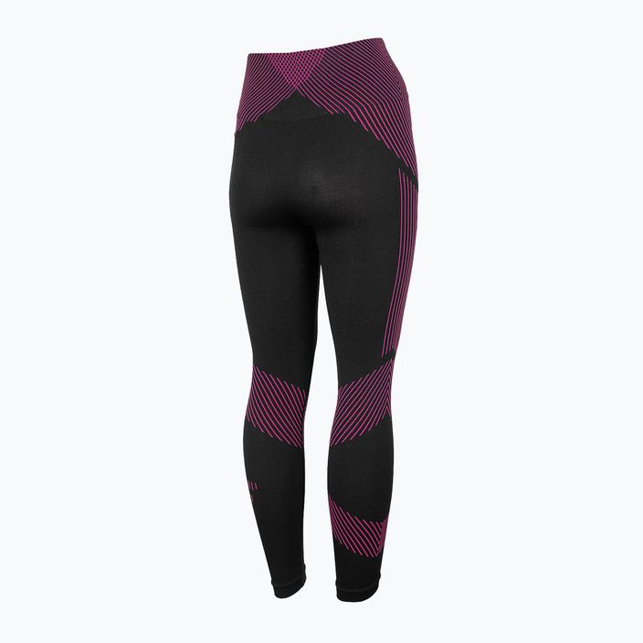 Γυναικείο θερμοενεργό παντελόνι 4F μαύρο-ροζ H4Z22-BIDB031D 3