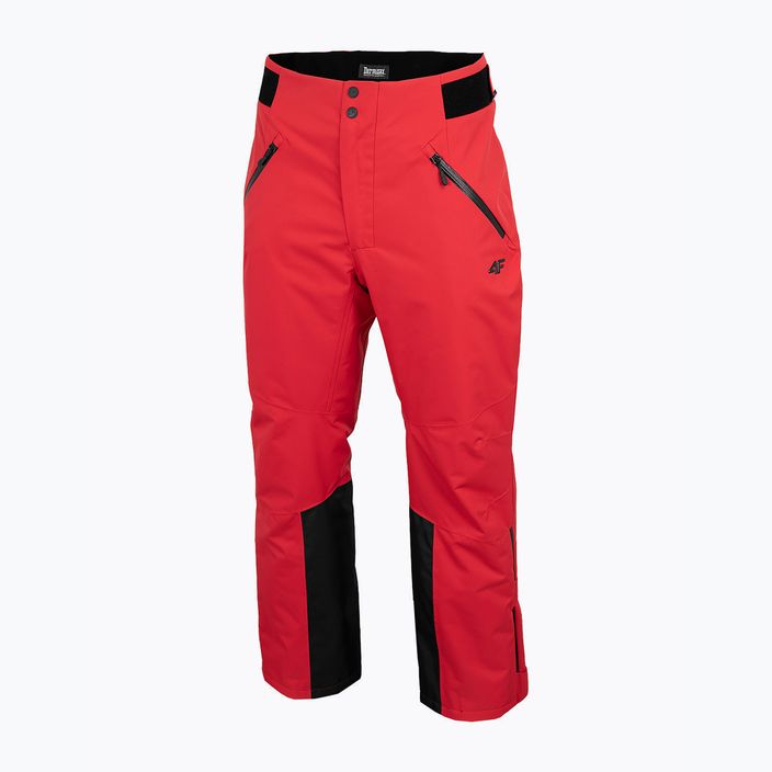Ανδρικό παντελόνι σκι 4F κόκκινο H4Z22-SPMN006 6