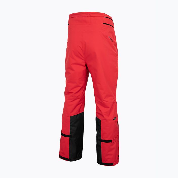 Ανδρικό παντελόνι σκι 4F κόκκινο H4Z22-SPMN006 7