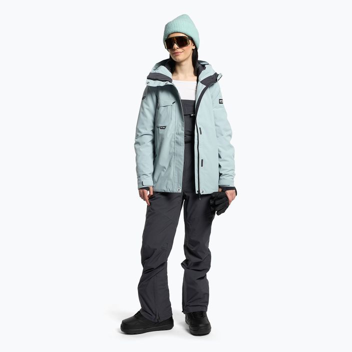Γυναικείο μπουφάν snowboard 4F μπλε H4Z22-KUDS001 2