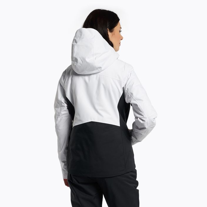 Γυναικείο μπουφάν σκι 4F λευκό H4Z22-KUDN010 3