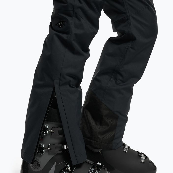 Γυναικείο παντελόνι σκι 4F μαύρο H4Z22-SPDN006 4