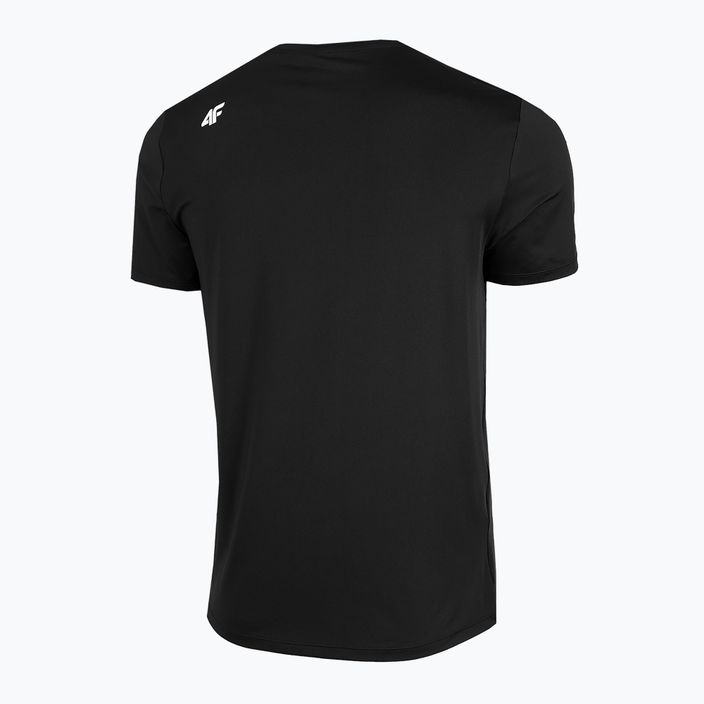 Ανδρικό t-shirt 4F trekking μαύρο H4Z22-TSM019 3