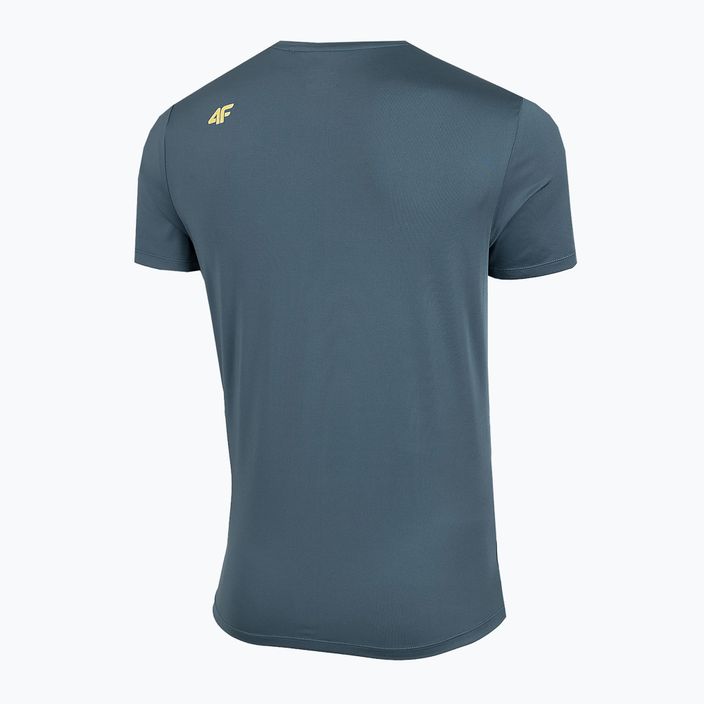 Ανδρικό t-shirt 4F trekking navy blue H4Z22-TSM019 3