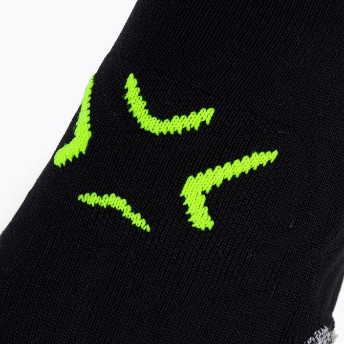 Ανδρικές κάλτσες προπόνησης 4F γκρι-πράσινες H4Z22-SOM001 7
