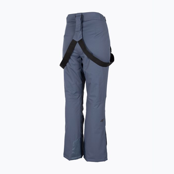 Γυναικείο παντελόνι σκι 4F μπλε H4Z22-SPDN001 7