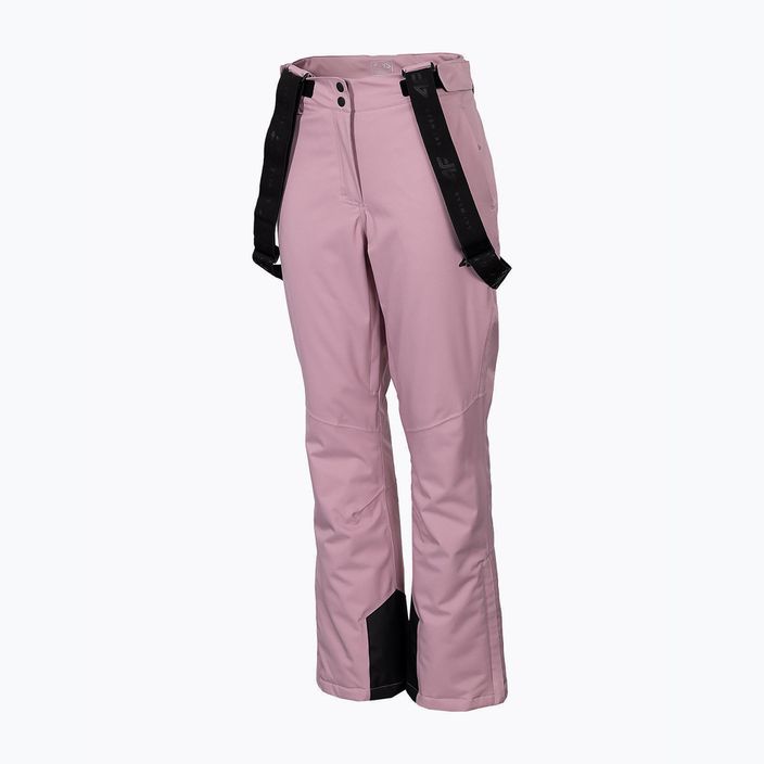 Γυναικείο παντελόνι σκι 4F ροζ H4Z22-SPDN002 6