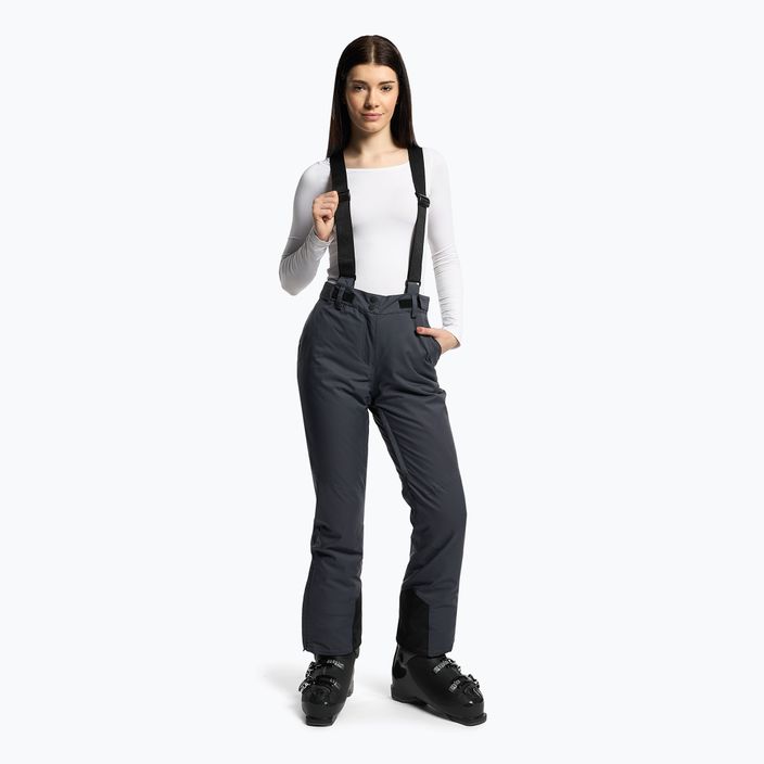 Γυναικείο παντελόνι σκι 4F σκούρο γκρι H4Z22-SPDN002