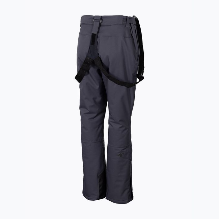 Γυναικείο παντελόνι σκι 4F σκούρο γκρι H4Z22-SPDN002 7