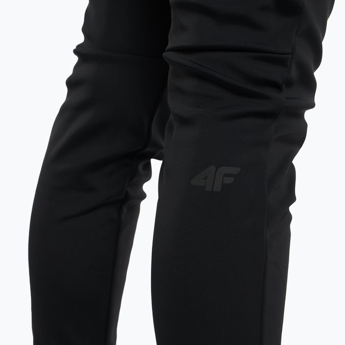 Γυναικείο παντελόνι σκι 4F μαύρο H4Z22-SPDN003 5