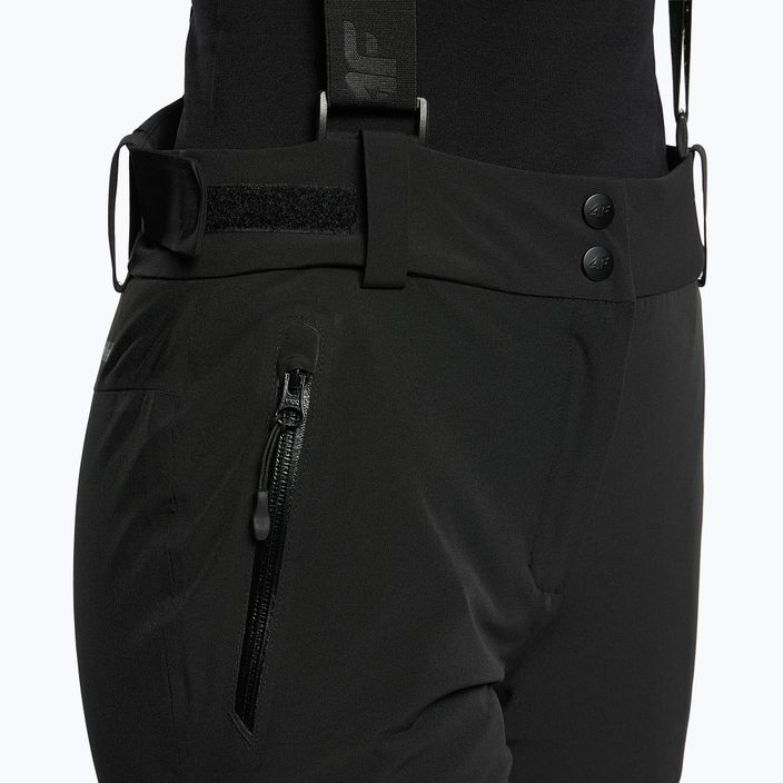 Γυναικείο παντελόνι σκι 4F μαύρο H4Z22-SPDN004 4