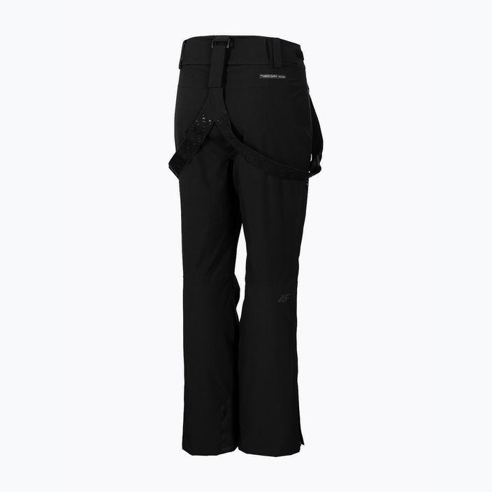 Γυναικείο παντελόνι σκι 4F μαύρο H4Z22-SPDN004 6