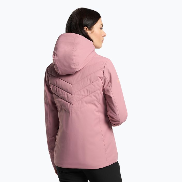 Γυναικείο μπουφάν σκι 4F ροζ H4Z22-KUDN003 3