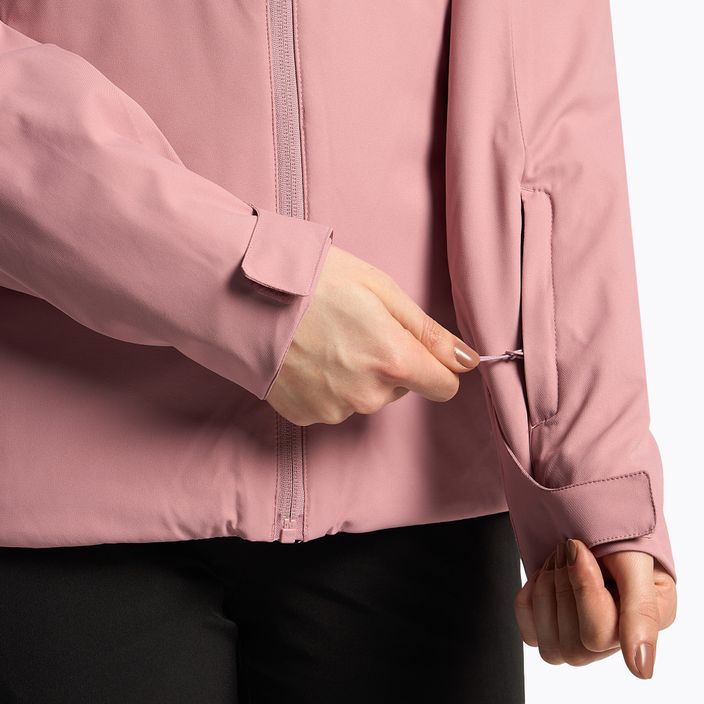 Γυναικείο μπουφάν σκι 4F ροζ H4Z22-KUDN003 6