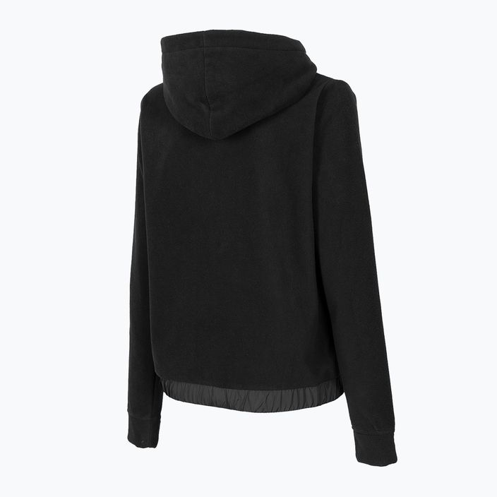 Γυναικείο φούτερ 4F fleece μαύρο H4Z22-PLD013 3