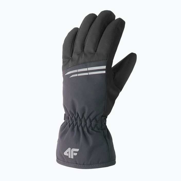 Παιδικά γάντια σκι 4F γκρι-μαύρο 4FJAW22AFGLM038 6