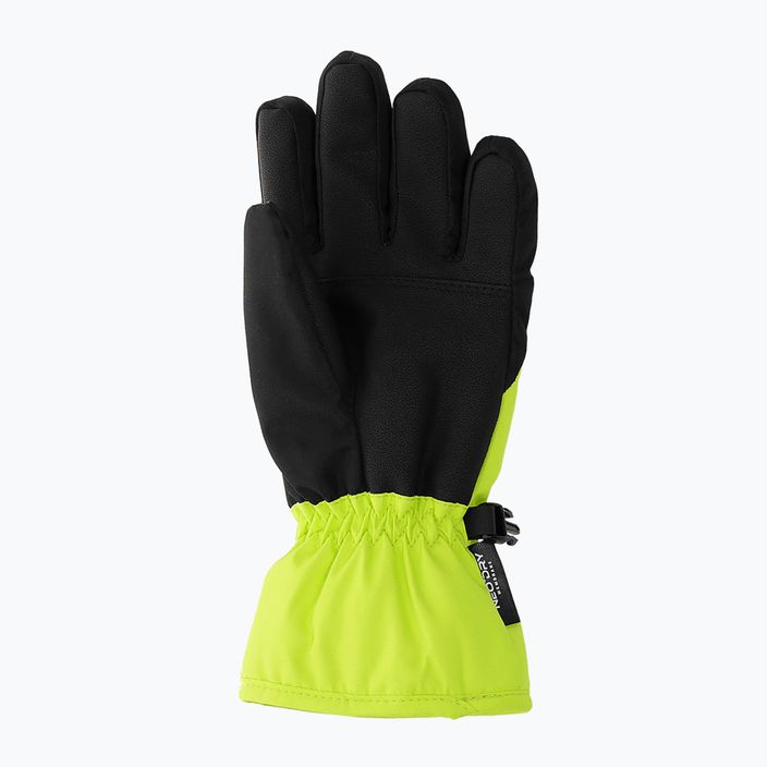 Παιδικά γάντια σκι 4F πράσινο-μαύρο 4FJAW22AFGLM038 7
