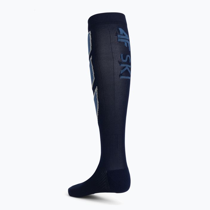Ανδρικές κάλτσες σκι 4F navy blue 4FAW22UFSOM030 2