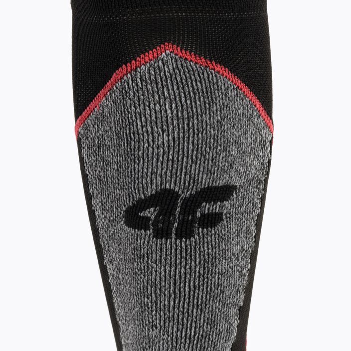 Ανδρικές κάλτσες σκι 4F μαύρο 4FAW22UFSOM031 4