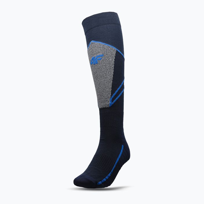 Ανδρικές κάλτσες σκι 4F navy blue 4FAW22UFSOM031 4
