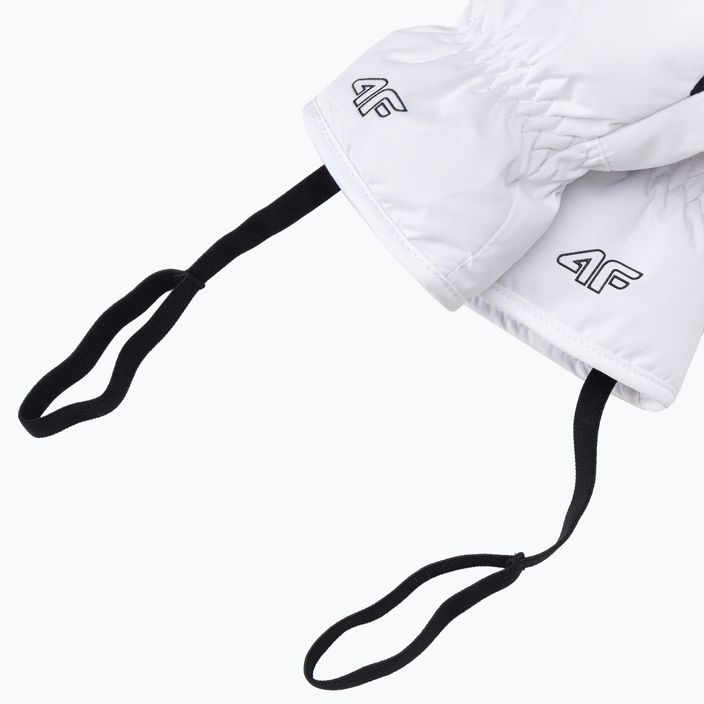 Γυναικεία γάντια σκι 4F λευκό H4Z22-RED002 5