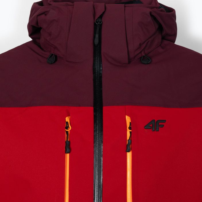 Ανδρικό μπουφάν σκι 4F κόκκινο H4Z21-KUMN014 16