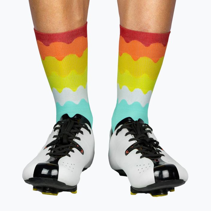 Luxa Τενερίφη χρωματιστές κάλτσες ποδηλασίας LUHESTS 2
