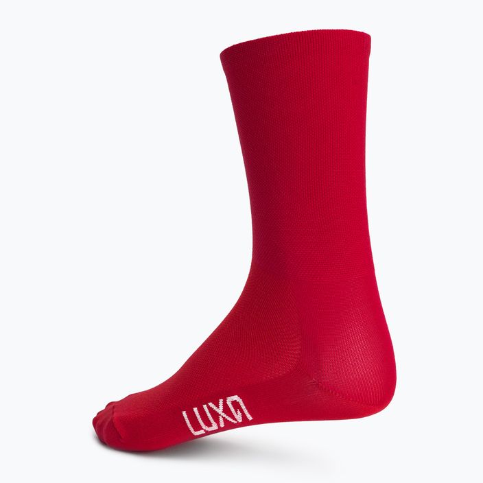 Luxa Classic κάλτσες ποδηλασίας κόκκινες LUHE21SCRS 3