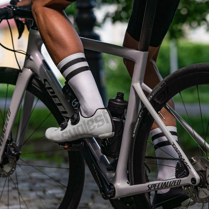 Κάλτσες ποδηλασίας Luxa Night λευκές LUHES04S 6