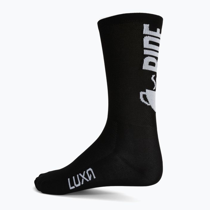 Luxa Coffee Ride κάλτσες ποδηλασίας μαύρες LAM21SCRBS1 5