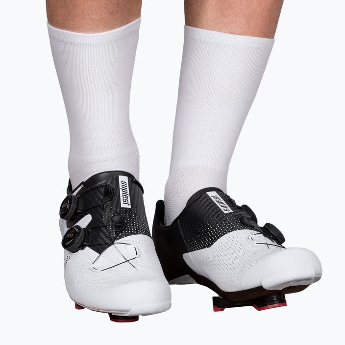 Luxa Born to Climb κάλτσες ποδηλασίας λευκές LAM21SBTCWS1 3