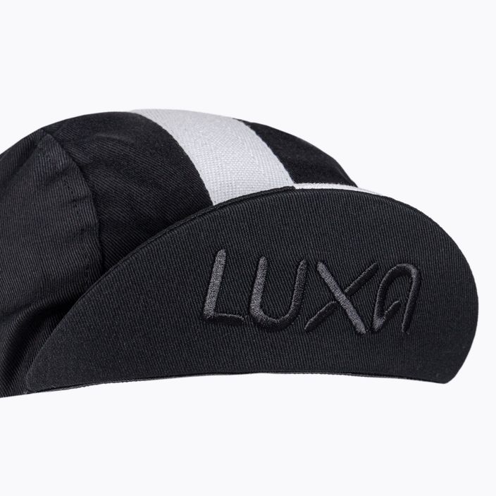 Luxa Classic Stripe καπέλο μπέιζμπολ μαύρο και άσπρο LULOCKCSB 8