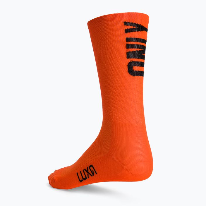 Luxa Only Gravel ποδηλατικές κάλτσες πορτοκαλί LAM21SOGO1S 4