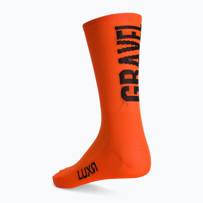 Luxa Only Gravel ποδηλατικές κάλτσες πορτοκαλί LAM21SOGO1S 5