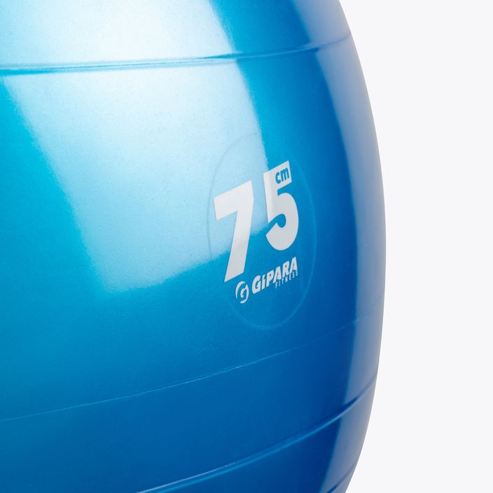 Γυμναστική μπάλα Gipara Fitness Νέα μπλε 4900 75 cm 2