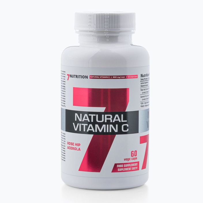 Βιταμίνη C 7Nutrition φυσική βιταμίνη C 60 κάψουλες NU7876606