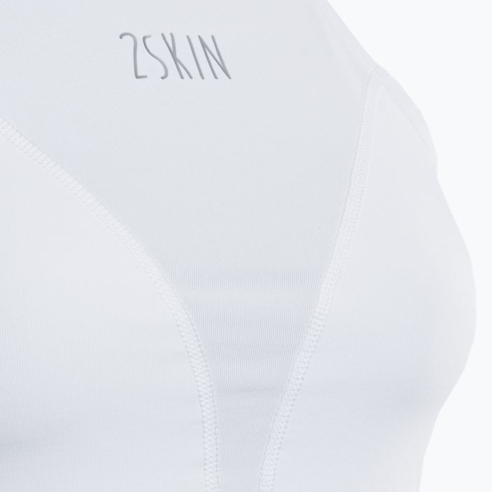 Γυναικεία προπονητική μπλούζα 2skin Crop Top Λευκό 2S-61305 3