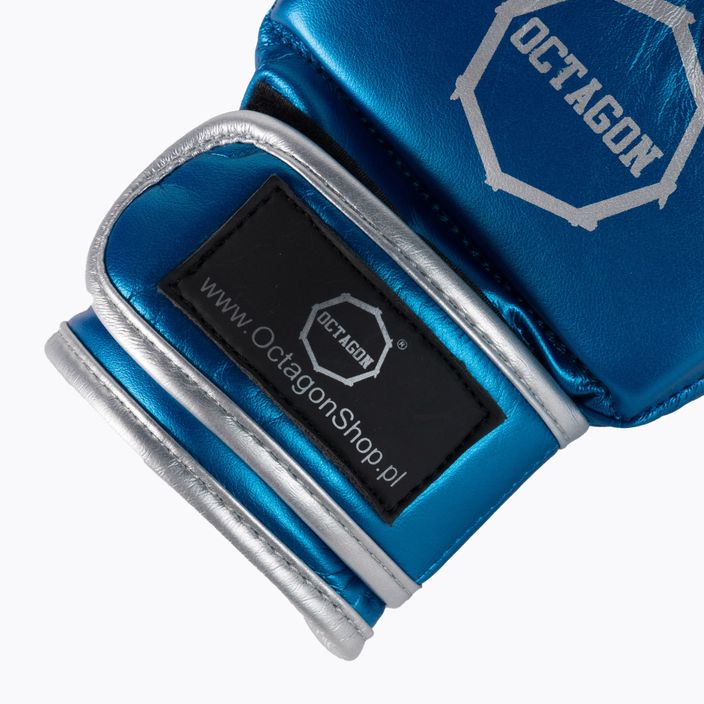 Γάντια grappling Octagon MMA μπλε 5