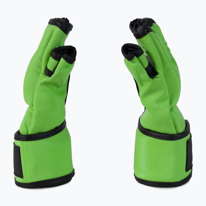 Οκτάγωνο Kevlar MMA γάντια grappling πράσινα 4