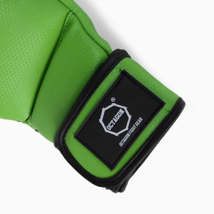 Οκτάγωνο Kevlar γάντια πάλης MMA sparring πράσινο 5