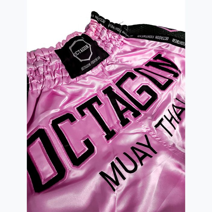 Ανδρικό σορτς προπόνησης Muay Thai Octagon ροζ 2