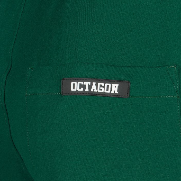Ανδρικό παντελόνι Octagon Light Small Logo πράσινο 4