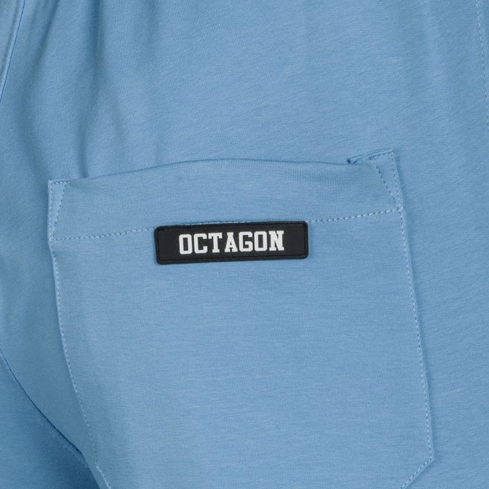 Ανδρικό παντελόνι Octagon Small Logo μπλε 4