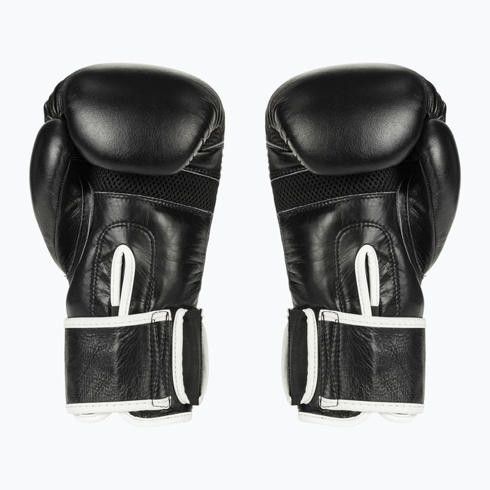 Γάντια πυγμαχίας Octagon Agat μαύρα/λευκά 2