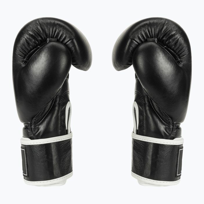 Γάντια πυγμαχίας Octagon Agat μαύρα/λευκά 4