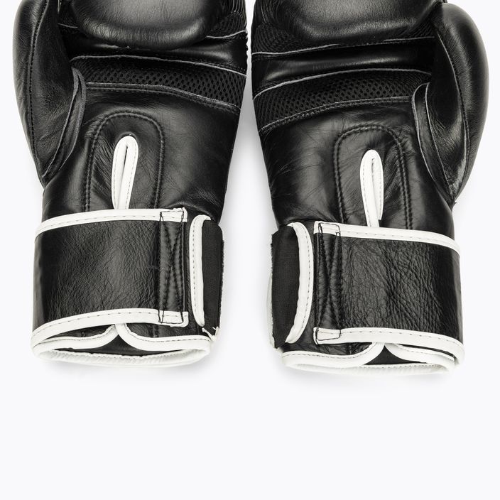 Γάντια πυγμαχίας Octagon Agat μαύρα/λευκά 6