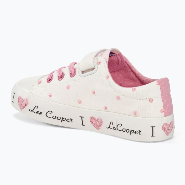 Lee Cooper παιδικά παπούτσια LCW-24-02-2159 λευκό 3