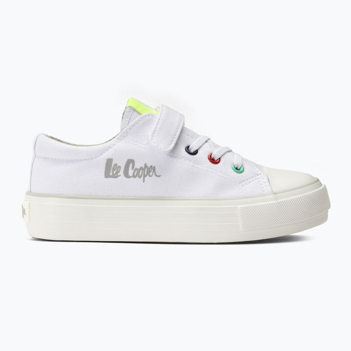 Lee Cooper παιδικά παπούτσια LCW-24-31-2272 λευκό 2